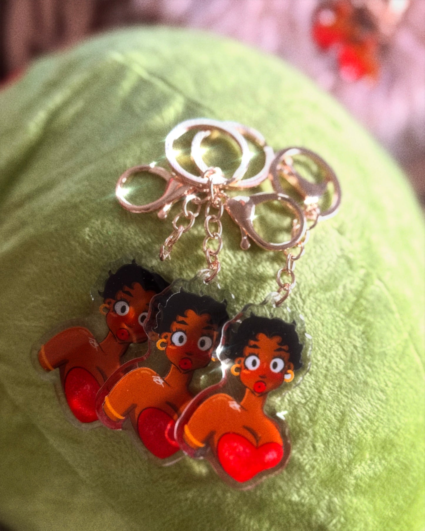 Betty Boop Keychain