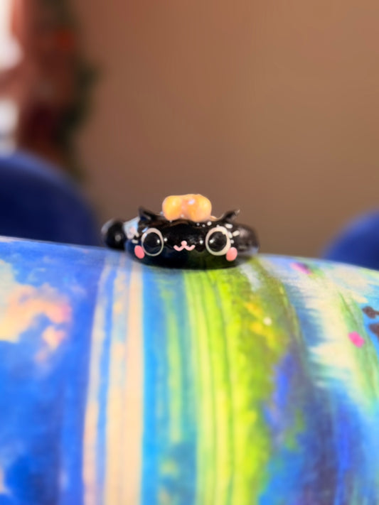 Cat N’ Bagel Worry Stone