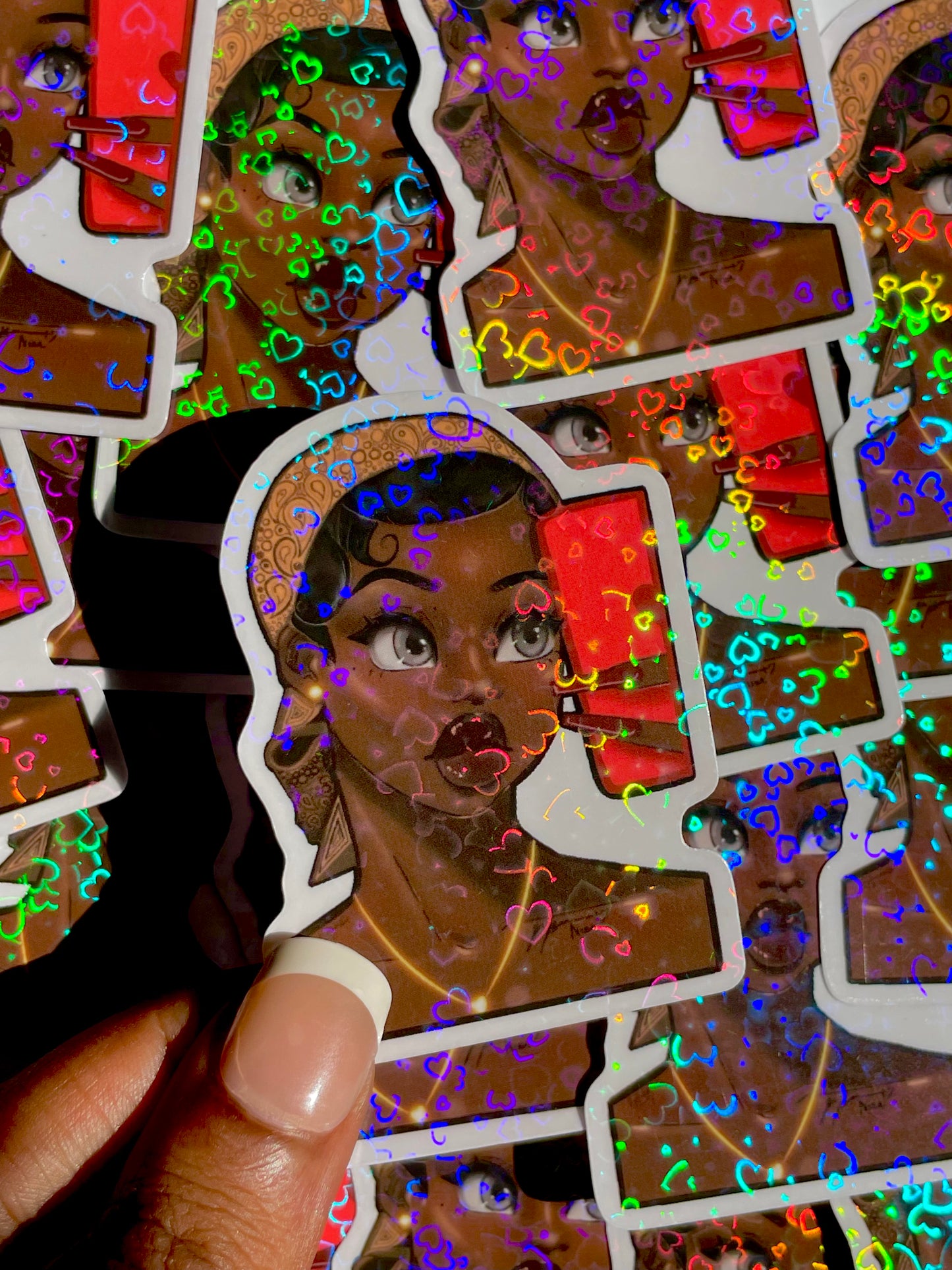 Mirror Selfie Babe Sticker