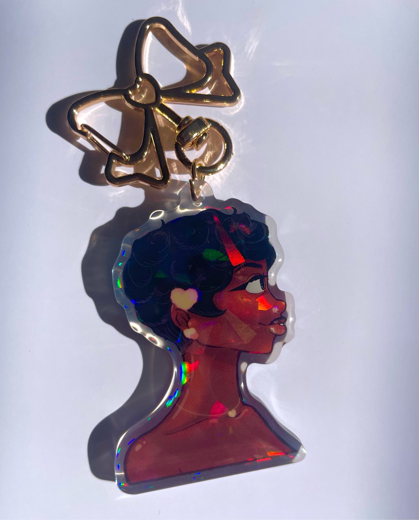Original Nini Girl Signature Keychain