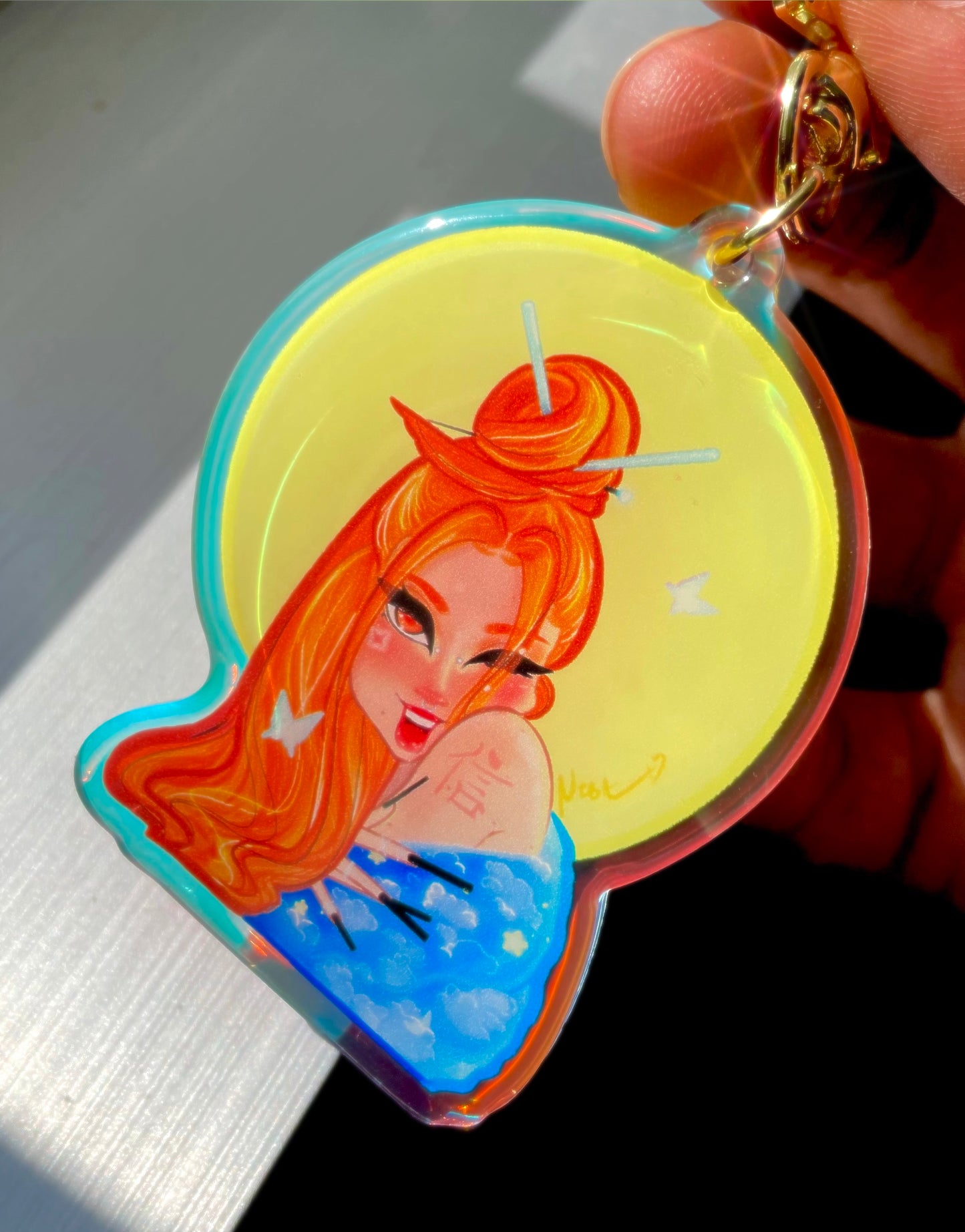 Jade Girl Keychain *LIMITED EDITION*
