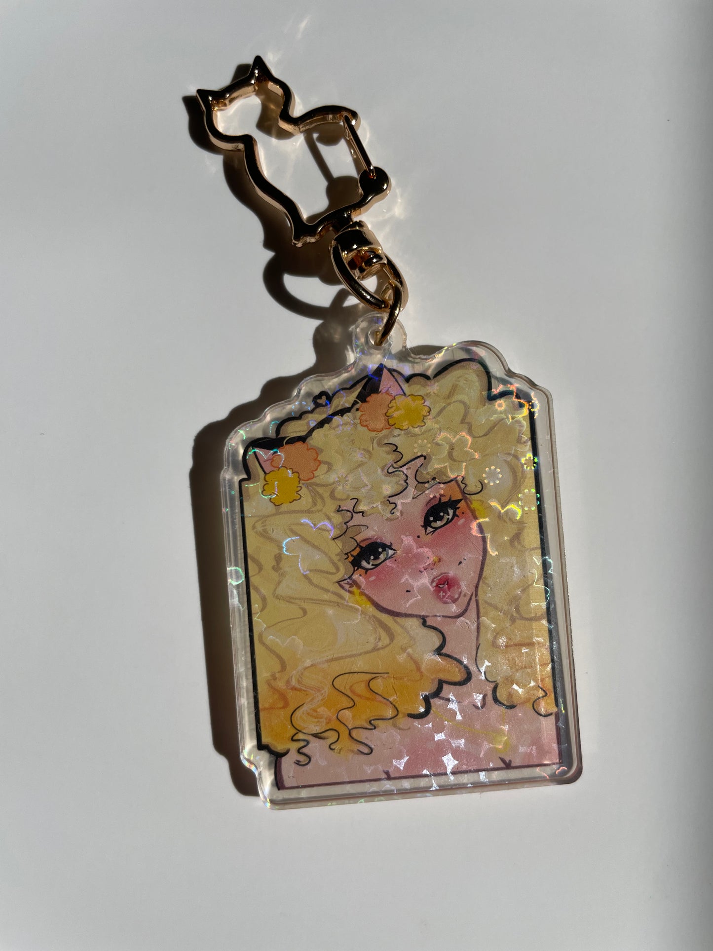 Zina Girl Keychain